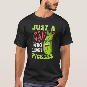 Camiseta Solo un Chica que ama a los pichones Cucumber Vega