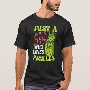 Camiseta Solo un Chica que ama a los pichones Cucumber Vega