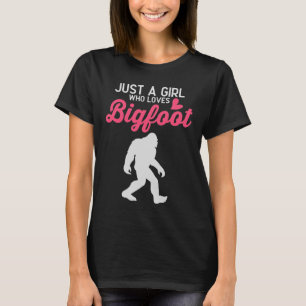 Camiseta Solo un Chica que ama a los pies de montaña
