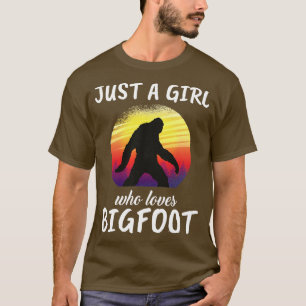 Camiseta Solo un Chica que ama a los pies de montaña