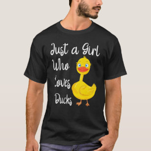 Camiseta Solo un Chica que ama a los pollos, un gran duque