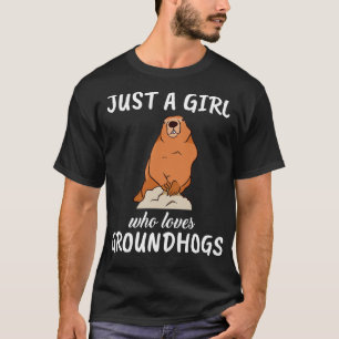 Camiseta Sólo un Chica que ama a los terrones