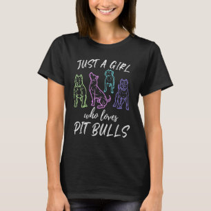 Camiseta Sólo Un Chica Que Ama A Los Toros De Mazo El Dueño