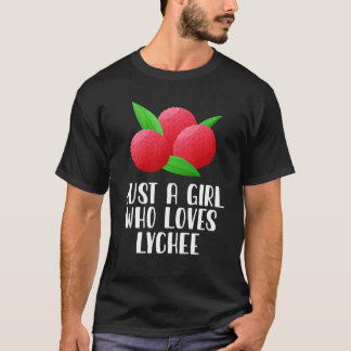 Camiseta Solo un Chica que ama a Lychee