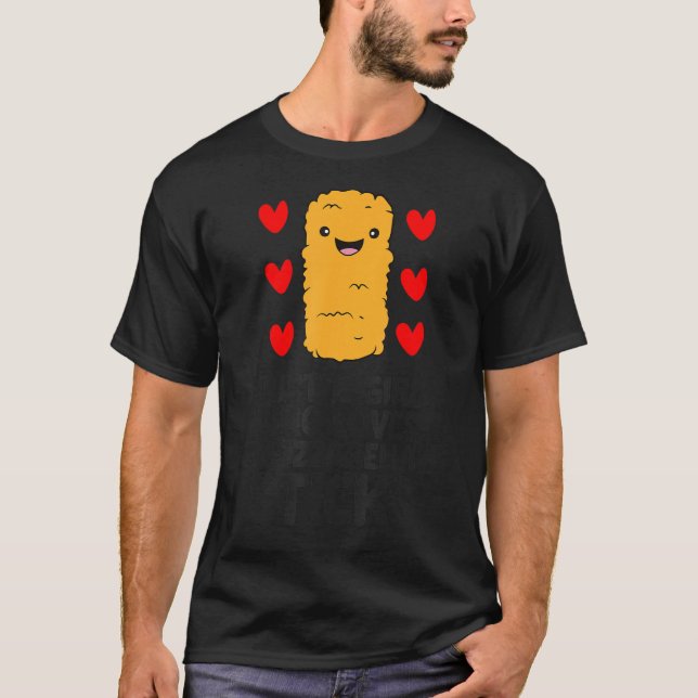 Camiseta Sólo un Chica que ama a Mozzarella Sticks (Anverso)