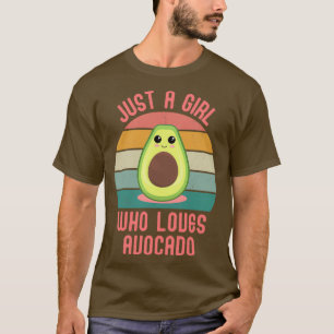 Camiseta Solo un Chica que ama el aguacate 16