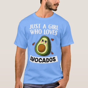 Camiseta Sólo Un Chica Que Ama El Aguacate Cute Vegan Aguac