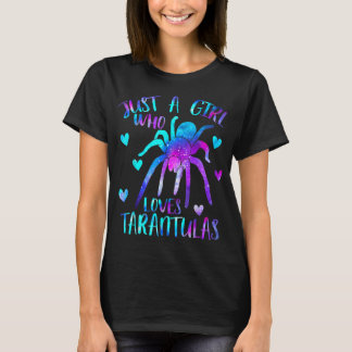Camiseta Solo un Chica que ama el amor araña de las galaxia