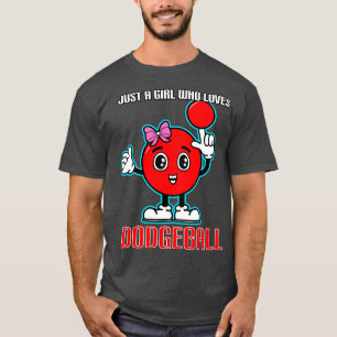 Camiseta Sólo Un Chica que ama el béisbol