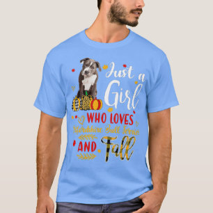 Camiseta Solo un Chica que ama el Bulldog y la caída de Sta