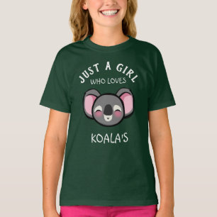Camiseta Sólo un chica que ama el de Koala