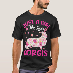 Camiseta Sólo un Chica que ama el día de la madre de los co