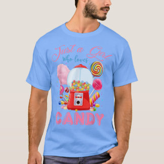 Camiseta Solo un Chica que ama el dulce arcoiris 258