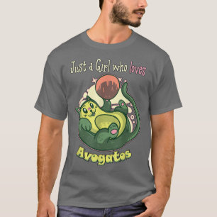 Camiseta Solo un Chica que ama el gato de Avogatos
