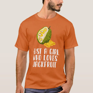 Camiseta Solo un Chica que ama el Jackfruit