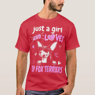 Camiseta Solo Un Chica Que Ama El Juguete De Los Territorio