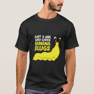 Camiseta Sólo un Chica que ama el plátano arrasa con el gra