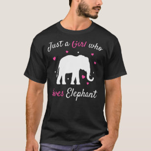 Camiseta Solo un Chica que ama el Safari Animal del Zoológi