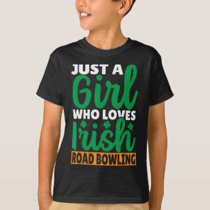 Camiseta Sólo un Chica que ama el tazón irlandés