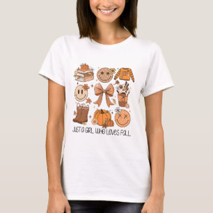 Camiseta Sólo un Chica que ama la piel de las especias de c