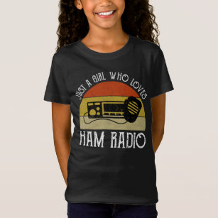 Camiseta Sólo un Chica que ama la radio de su amor
