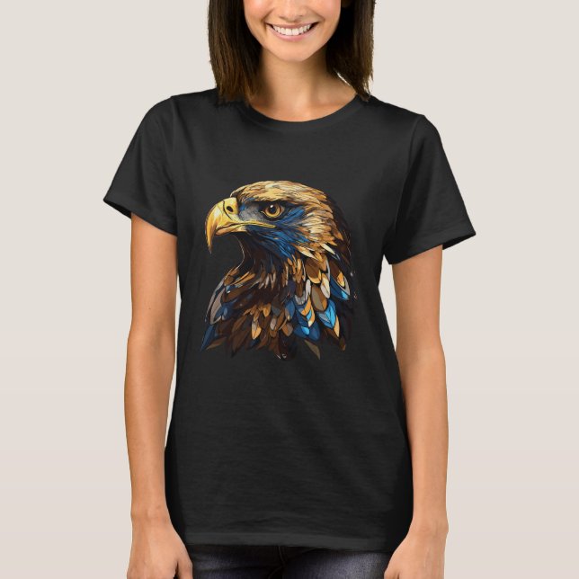 Camiseta Sólo un Chica que ama las águilas (Anverso)