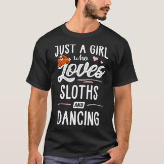 Camiseta Solo Un Chica Que Ama Las Conjeturas Y Baila Ranur