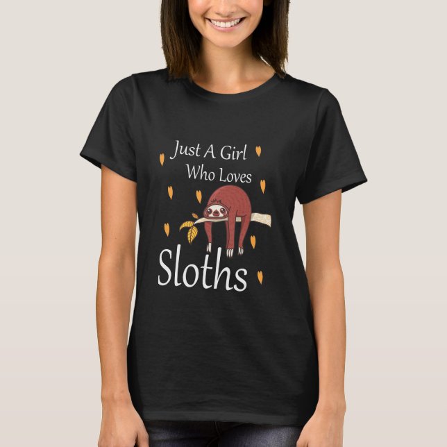 Camiseta Solo un Chica que ama las eslovacas (Anverso)