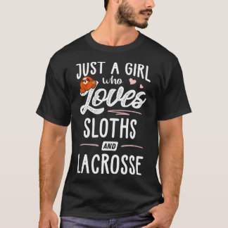 Camiseta Sólo Un Chica Que Ama Las Lemas Y El Regalo Lacros