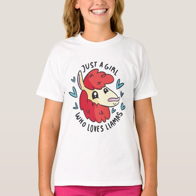 Camiseta Sólo un Chica que ama las llamadas (Anverso)