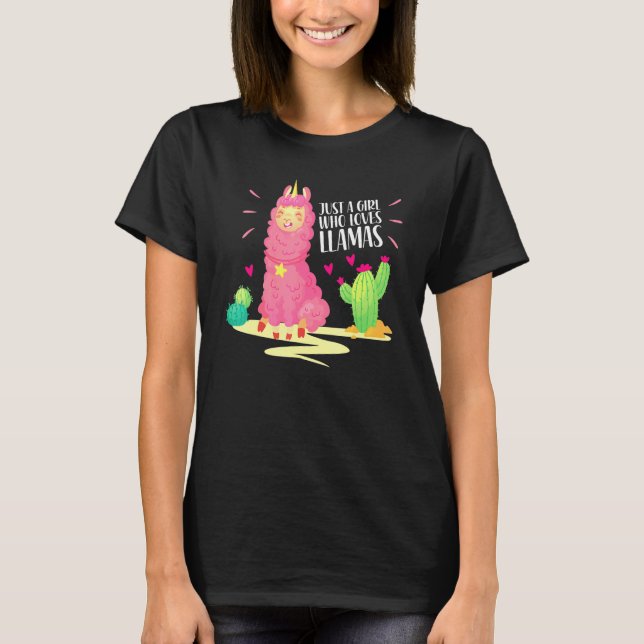 Camiseta Sólo un Chica que ama las llamadas (Anverso)