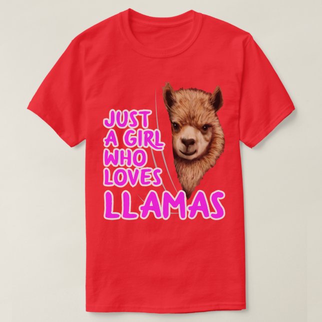 Camiseta Sólo un Chica que ama las llamadas (Diseño del anverso)