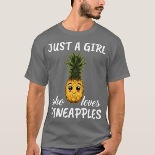Camiseta Sólo un Chica que ama las piñas 1