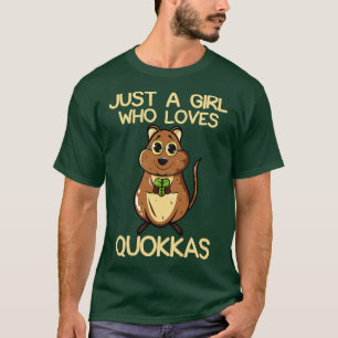 Camiseta Solo un Chica que ama las Quokkas