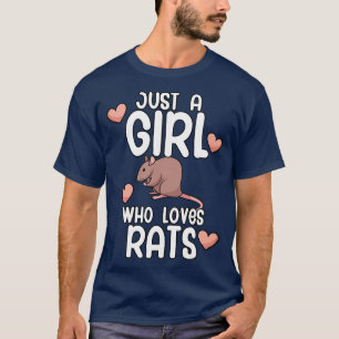 Camiseta Solo un chica que ama las Ratas