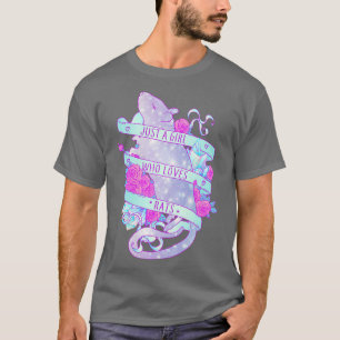 Camiseta Sólo un Chica que ama las ratas