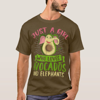 Camiseta Sólo Un Chica Que Ama Los Abogados Y Los Elefantes