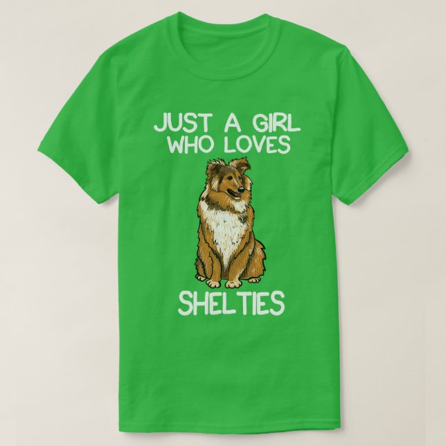 Camiseta Solo un Chica que ama los estantes (Diseño del anverso)