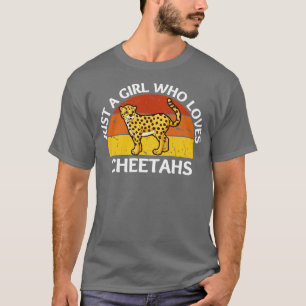 Camiseta Sólo un chica que ama los guepardos