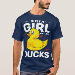 Camiseta Solo un Chica que ama los patos de goma