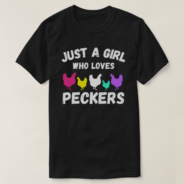 Camiseta Sólo un chica que ama los pecadores (Diseño del anverso)