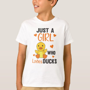 Camiseta Solo un Chica que ama los pollos - unos animales m