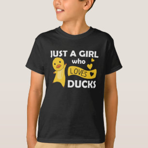 Camiseta Solo un Chica que ama los pollos - unos animales m