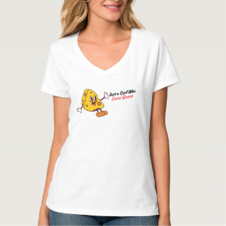 Camiseta Sólo un Chica que ama Queso solo queso