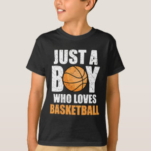 Camiseta Solo un chico al que le gusta el baloncesto 1
