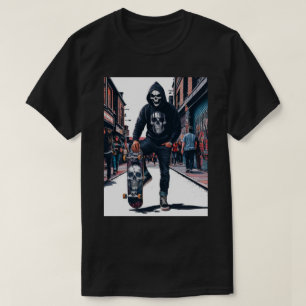 Camiseta Solo un chico al que le gusta el skateboarding