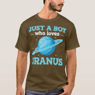 Camiseta Solo un chico al que le gusta Urano