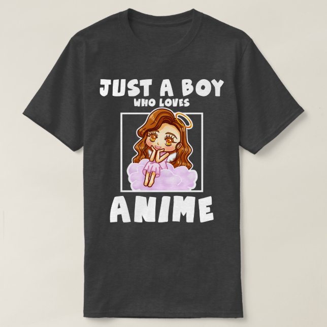Camiseta Solo un chico que ama (Diseño del anverso)