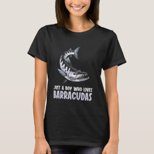 Camiseta Solo un chico que ama a Barracudas Barracuda