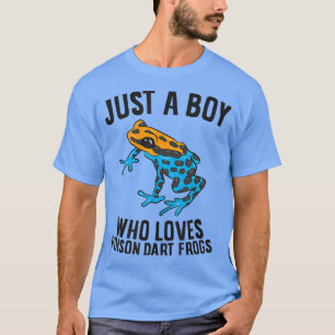 Camiseta Solo un chico que ama a las ranas Dart venenosas